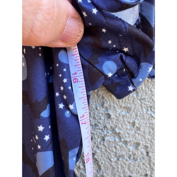 New Unique Vintage Womens Dark Academia Bats Gothic Short Sleeve Top - Picture 4 of 10